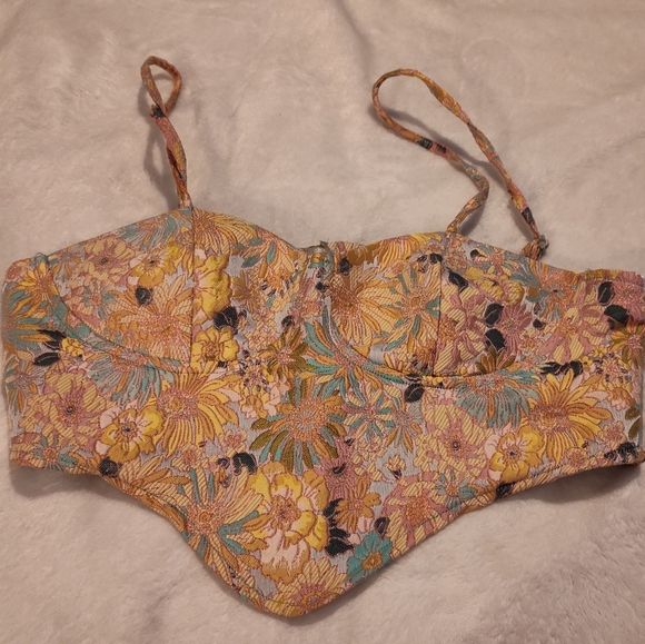 Like-New SHEIN Bustier Top Sz Medium - Picture 3 of 12